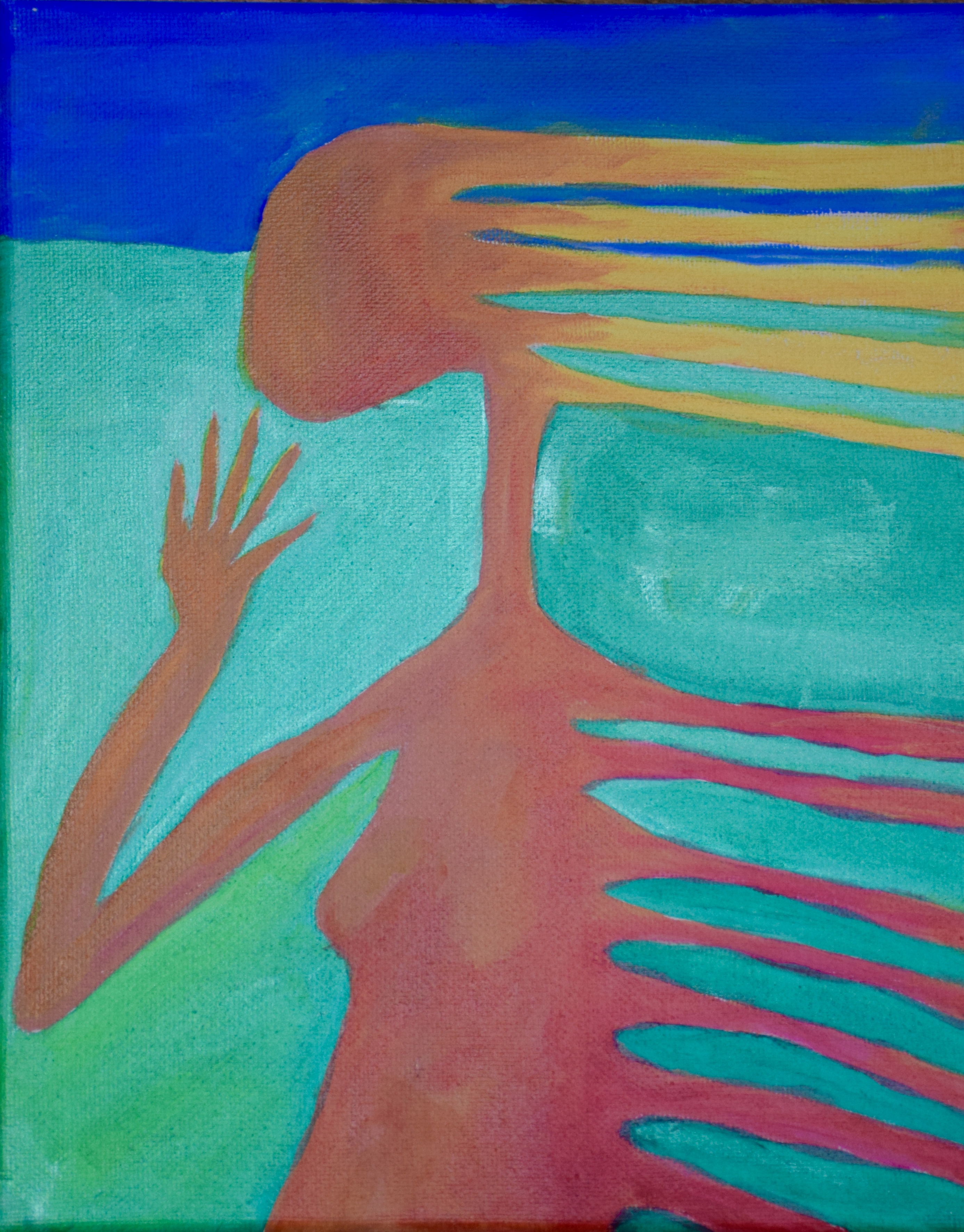 Watercolor painting