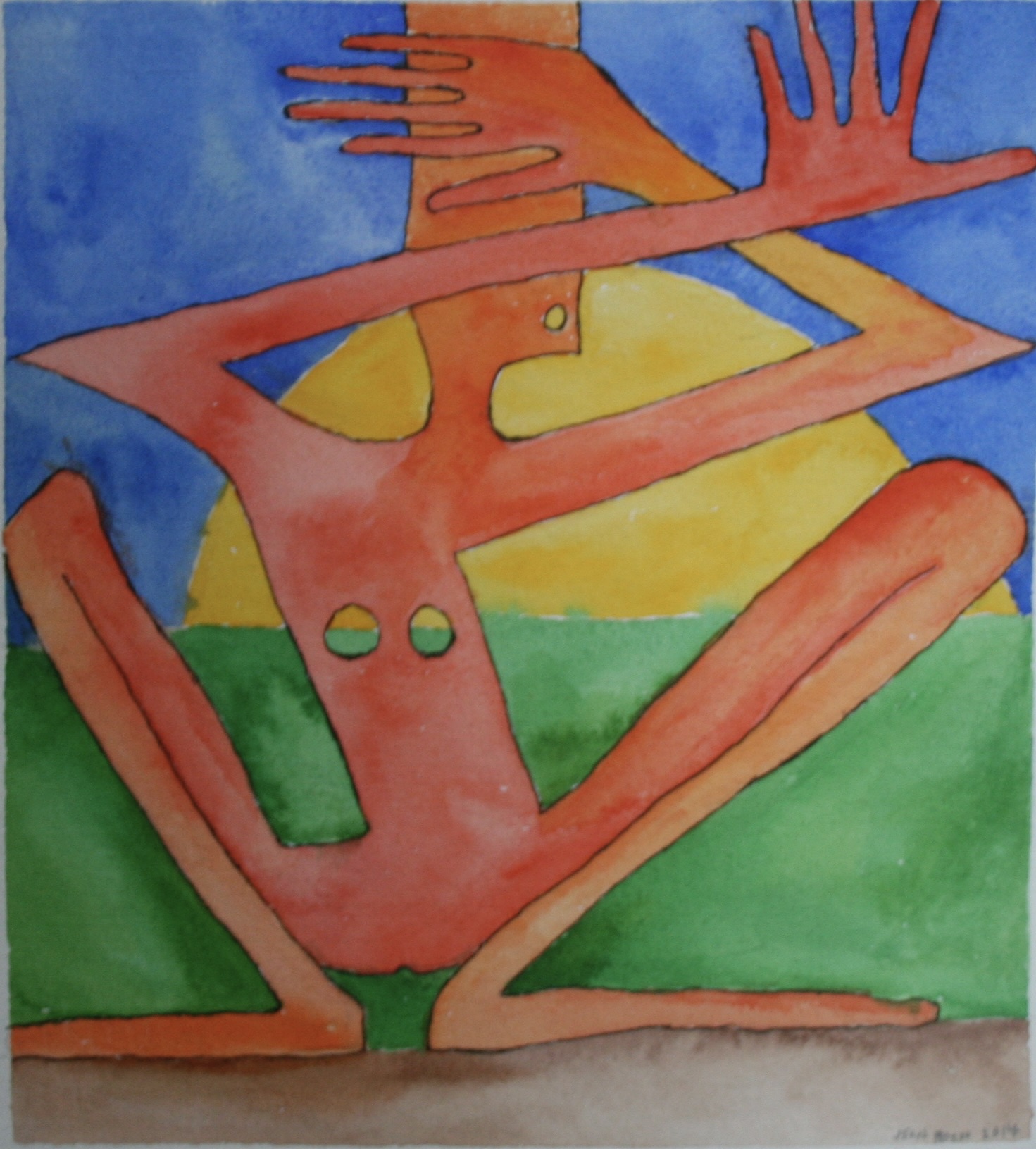 Watercolor painting