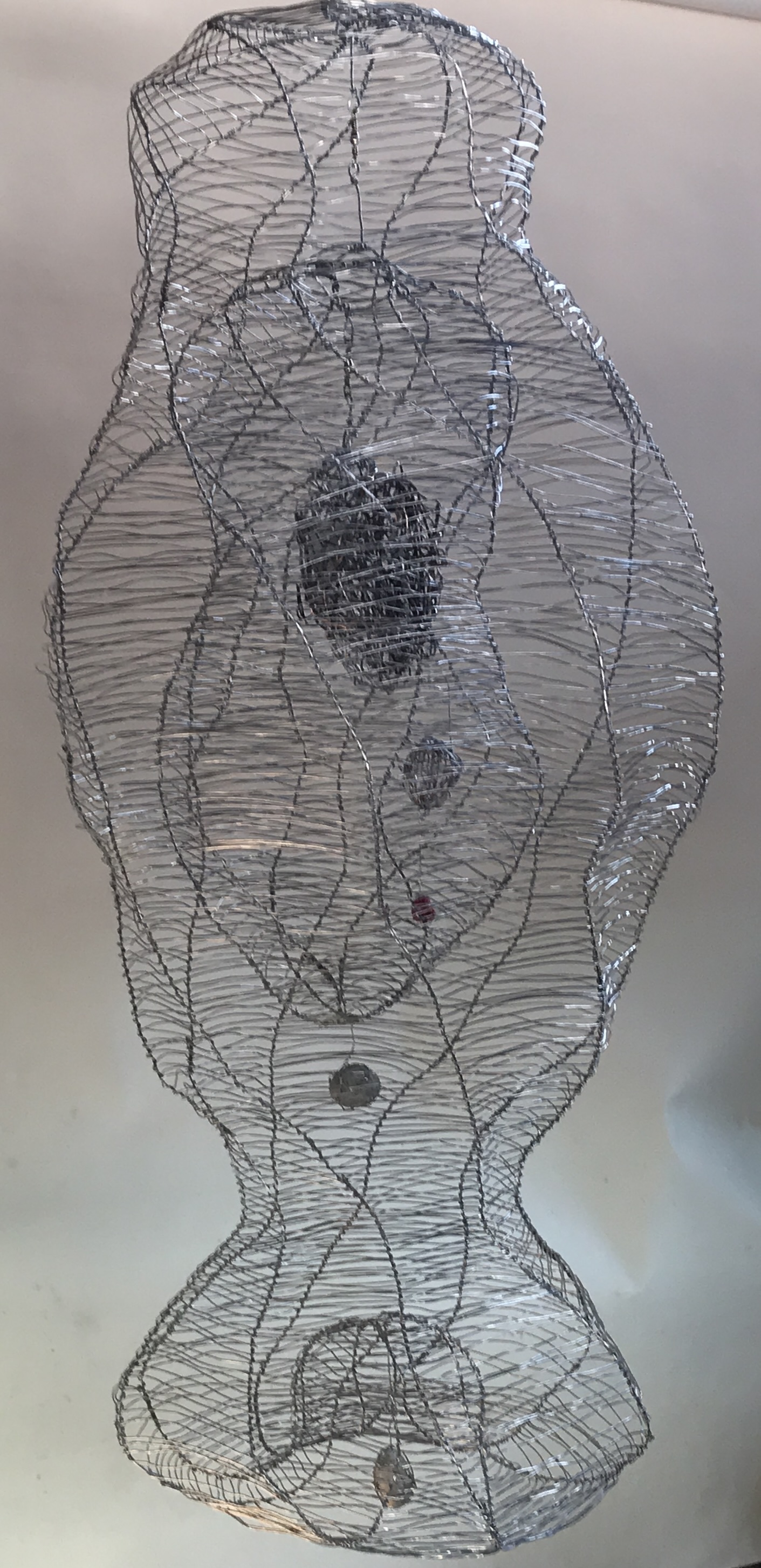 Wire vessel sculpture