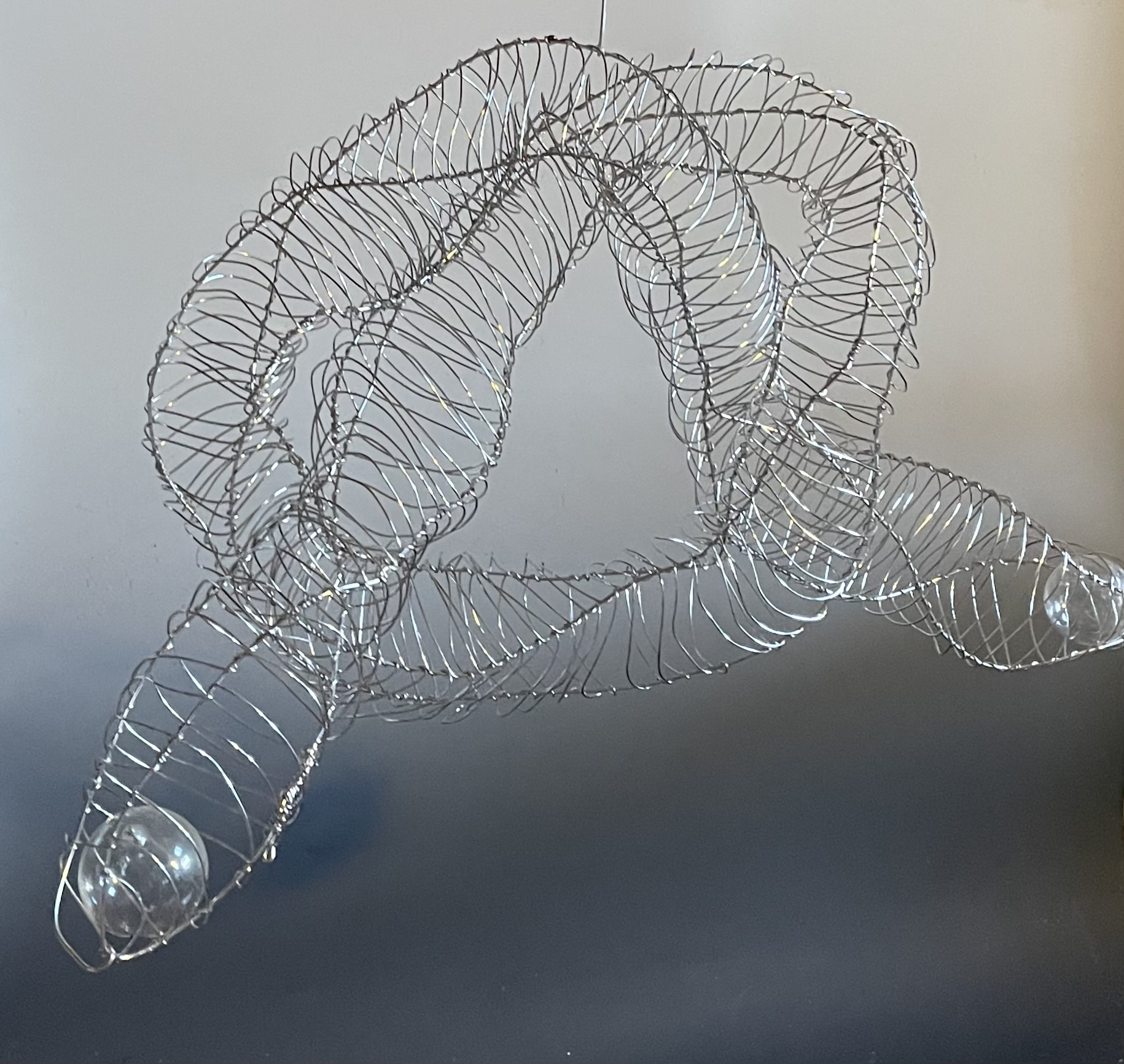 Wire vessel sculpture
